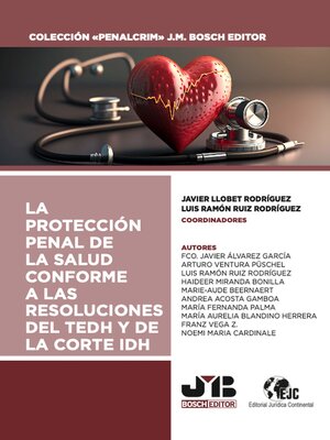 cover image of La protección penal de la salud conforme a las resoluciones del TEDH y de la Corte IDH